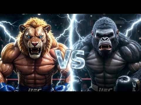 Lion🆚Gorilla🔥The Lion's Revenge😱