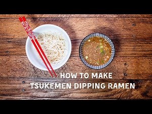 HOW TO MAKE: Tsukemen Dipping Ramen *Quick Easy Instant Ramen Dinner