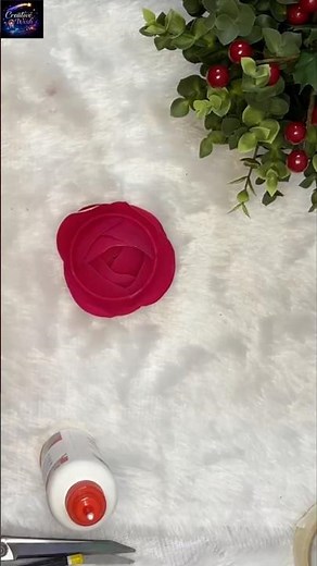 How to Make REALISTIC Paper Roses! 🌹 Easy DIY Step-by-Step#creativewish