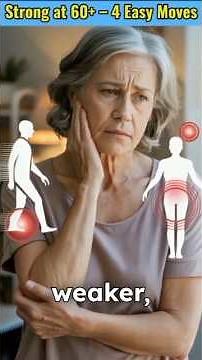 4 Simple Exercises Every person Over 60 Should Do Daily #seniorhealth #healthtips