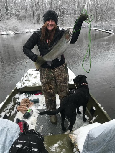 Daydreaming about fishing trips today! #fishing #fishinglife #stealheadfishing #salmonfishing #smallcontentcreators