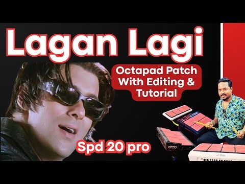 Lagan Lagi | Octapad Patch With Editing | SPD-20 Pro | Bubai Das | Octapad Guru | Radhey Radhey
