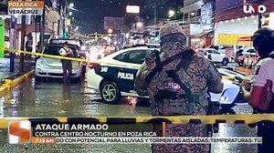 Noche v¡0lenta en Poza Rica 💥🚨 D¡spar0s contra bar desatan operativo policiaco intenso 🚔 | TV Azteca Veracruz