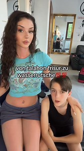 welche frisur soll ich ihm als nächstes machen? dreads zb🥺🥺 #talahon #lilbro #berlin #wasserrutsche #woistlena | Woistlenalena