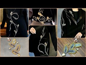 beaded leaf tutorial / beaded 3D leaf