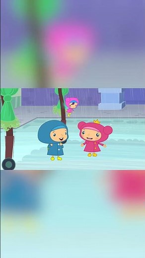 Keep everyone dry with a Roof | ABC Monsters #shorts