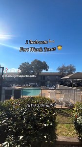 Affordable apartments in Fort Worth! ONLY $850/month! 📲 Call us: (817) 339-6899 | The Heights Apartments