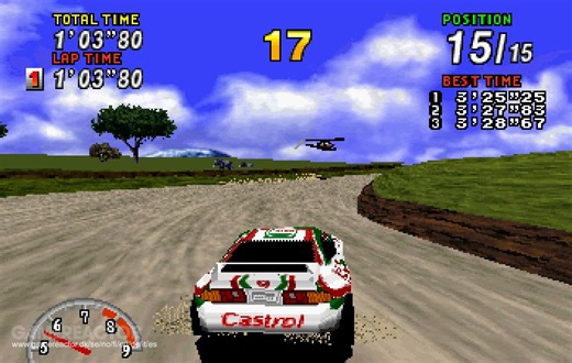 The Sega Rally soundtrack is now available for streaming