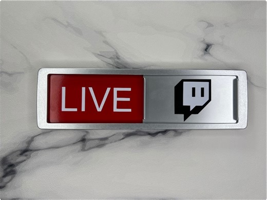LIVE/OFFLINE Streamer Door Sign: Gaming Live Stream - Etsy