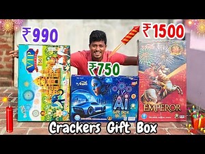 Sivakasi Crackers Gift Box Unboxing!💥 Sivakasi Crackers Gift Box!🧨
