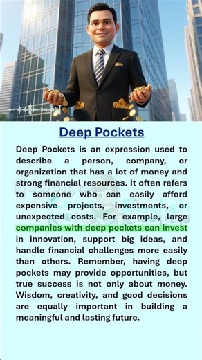 Deep Pockets