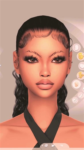 Let’s create the perfect makeup look in the sims 4 #thesimsfreeplay #thesims4 #sims4cc #sims4