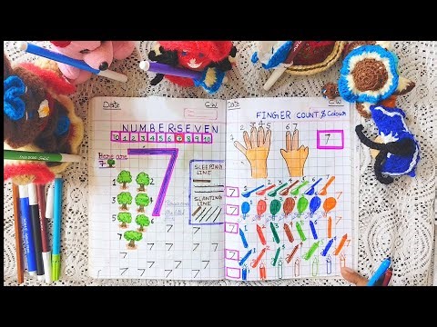 Let’s learn to write number 7! ✏️ Part 2