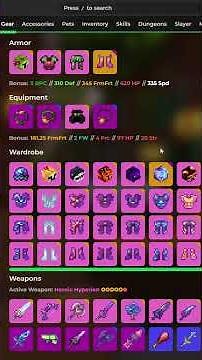 This STACKED Profile Is Poor? | Hypixel Skyblock Profile Review [12]