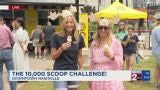 Mayfield's 10,000 scoop challenge