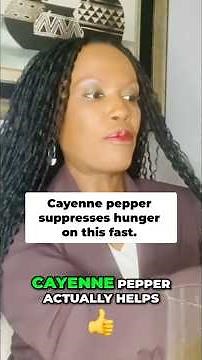 Suppress Hunger Fast: Cayenne, Lemon, Ginger & Turmeric Drink