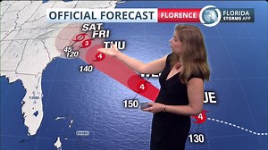 2.8K views · 27 reactions | Hurricane #Florence approaching #NC Thursday night/early Friday. Latest on tropics plus TS #Isaac headed towards #Caribbean. | Florida Storms | Facebook