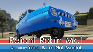 GTA 5 Reliant Robin Mk.1 [Replace & Addon] Mod - GTAinside.com