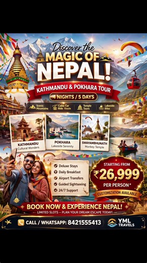Nepal Tour 2026 🇳🇵 | Kathmandu, Chitwan & Pokhara | Full Travel Guide + Itinerary