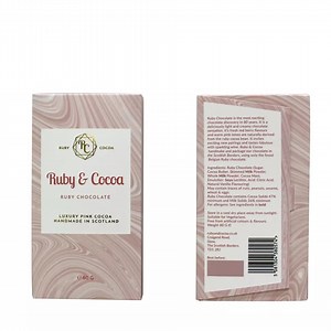 [Hot Item] Custom Gold Foil Logo Envelope Style Chocolate Bar Packaging Boxes