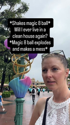 3.6K views · 11 reactions | *Shakes magic 8 ball* Will I ever live in a clean house again*Magic 8 ball explodes and makes a mess* #funny #reels | Rob And Elizabeth | Facebook