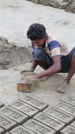 BRICKS MAKING SKILLS #citizenbrick #yellowbricks #claycraft #claybrick #clay #beldworker