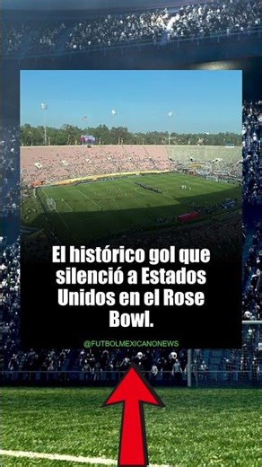 Revive el Golazo de Giovani dos Santos en el Rose Bowl #Shorts