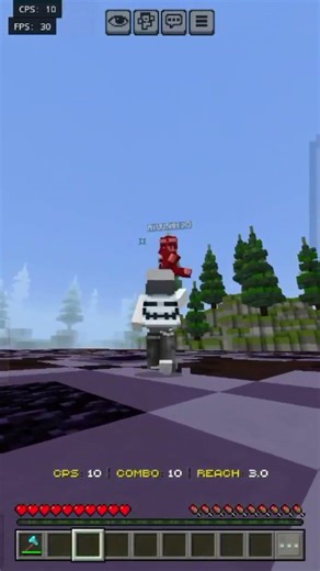 minecraft f5 combo on mobile #minecraft #comboes