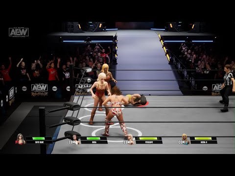 AEW: Fight Forever Thunder Rosa Kiera Hogan vs Skye Blue vs Penelope Ford