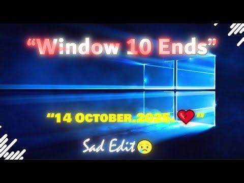 “Windows 10 Last Goodbye 💔 | Emotional Sad Edit”