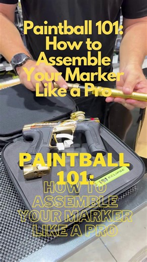 Paintball Basics: How to Build Your Marker and Not Look Like a Total Noob. #Paintball #PaintballMarker #GearGoals #PaintballLife #Eclipse | Paintballshop.com | Facebook