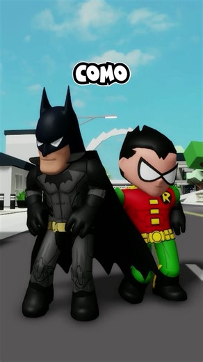 Como Virar Batman e Robin no Roblox Brookhaven