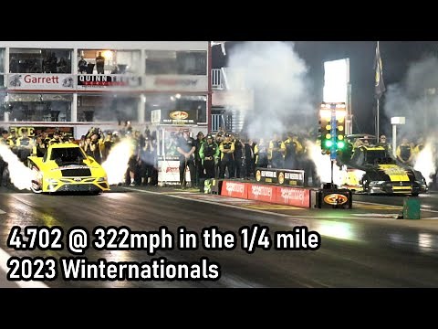 Australian Nitro Funny Car Record | Morice McMillin | 4.702 Seconds | 2023 Winternationals