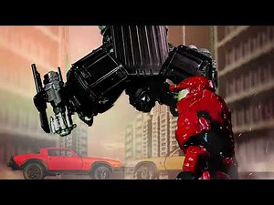 Godzilla vs Transformers: Stop Motion Clip