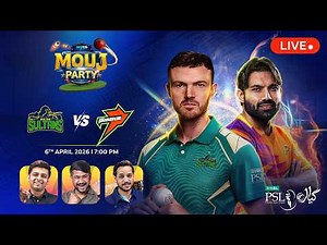 PSL Live: Sultans vs Rawalpindiz 14th T20 Live Match Today | Score & Commentary - Watch Party