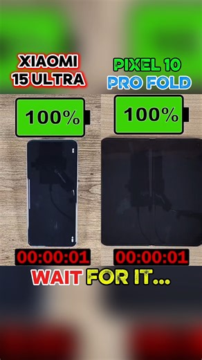 🔋 XIAOMI 15 ULTRA VS PIXEL PRO FOLD BATTERY-WAR #smartphone BATTERY TEST!!🔋#xiaomi #pixel