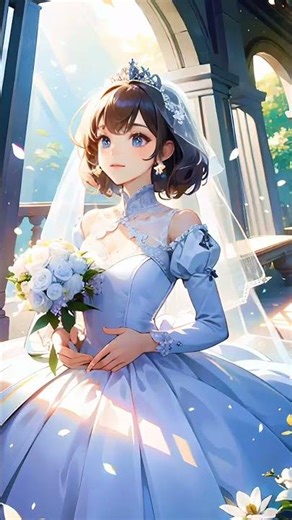 #Cute_Anime#asthetic #flower_bouqet 💐 #anime