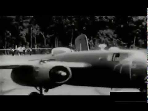 WWII - B-25 Gunships Strafing