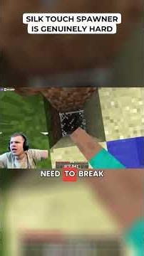 Silk Touch Spawner Is Genuinely Hard