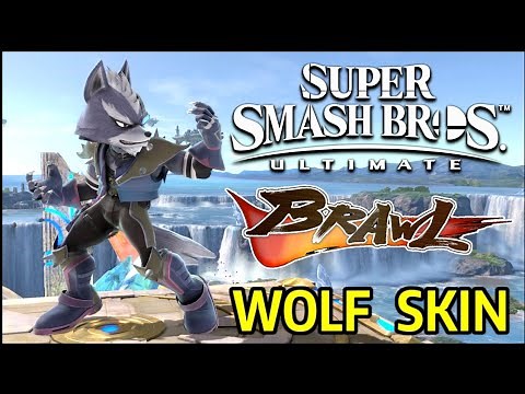 Brawl Wolf Skin in Super Smash Bros. Ultimate! (Mod)