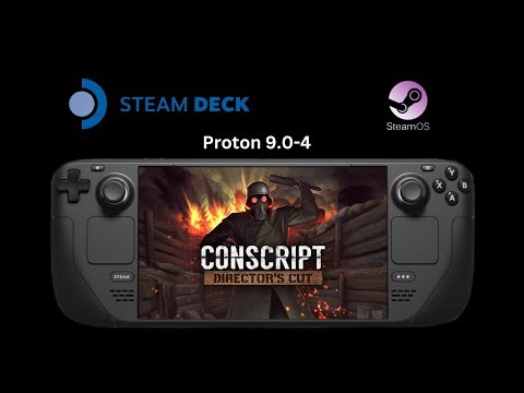 CONSCRIPT: Director’s Cut - Steam Deck Gameplay