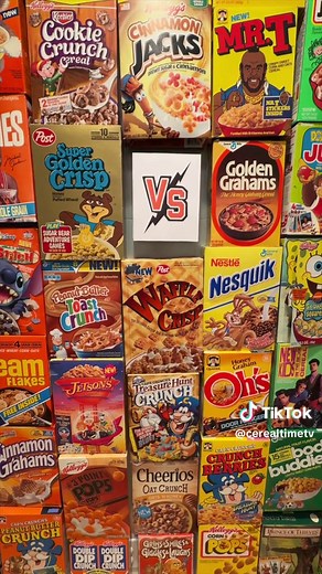 Golden Crisp vs. Golden Grahams. Who you got? Pick your champion & defend it 🏆 / #cereal #favoritecereal #goldencrisp #goldengrahams