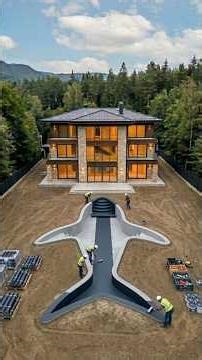 I built a Luxury Shark-Shaped Swimming Pool in My Backyard 🦈