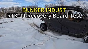 BUNKER INDUST New Style Recovery Tracks Sand Tire Ladder Recovery Board Off-Road 25T Black 4WD Traction Boards