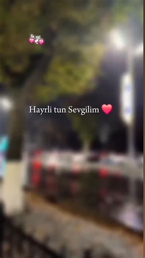 𝓜𝓾𝓼𝓵𝓲𝓶𝓪❀ on Instagram: "Hayrli tun Sevgilim ❤️ #sevgilim #sevgi"
