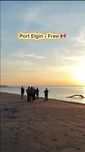 Port Elgin on Lake Huron — completely free.