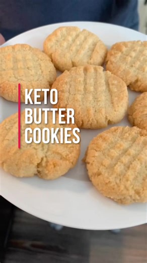 The easiest Keto cookie you’ll ever make! You can add toasted nuts, eat with jam, or keep them simple… this cookie is so easy to make and it’s delicious!! Recipe on our blog, link in profile! Search Keyword “cookie” on the blog www.simplefunketo.com/blog/buttercookie #ketocookies #buttercookies #glutenfreecookies #sugarfreedessert #ketodad #simplefunketo #healthyrecipes #buttercookierecipe | The Keto Dad