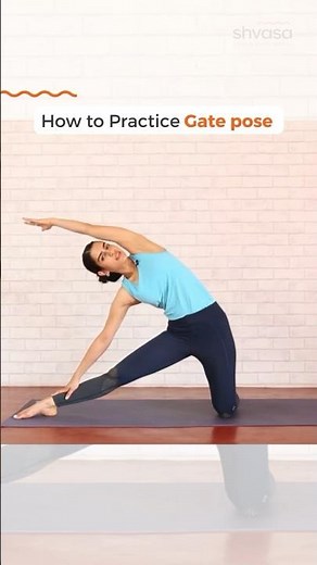How to Practice Gate Pose #gatepose