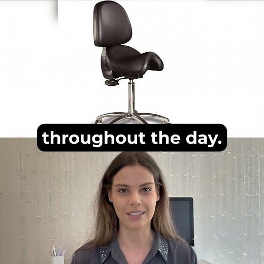 Saddle Chairs: Ergonomic seating for a healthier back | sithealthier.com #ergonomicfurniture