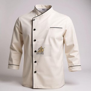 Chef Uniform Hotel Kitchen Food Services Long Sleeve Chef Jacket Coat - Etsy